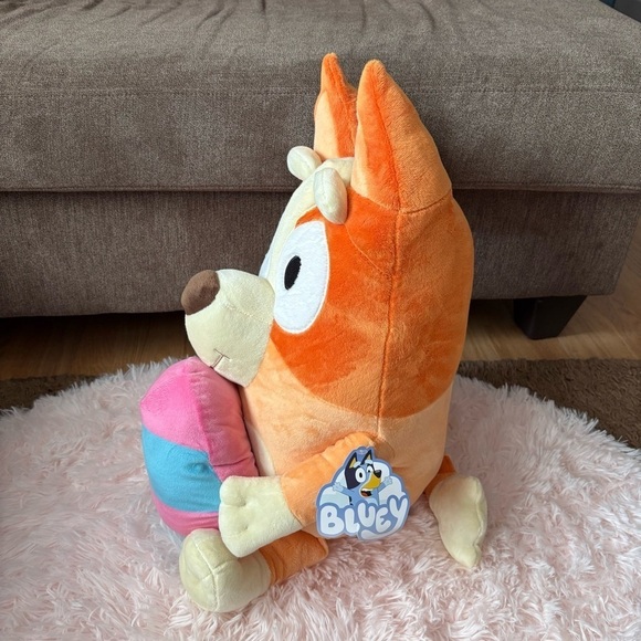 Disney Bluey JB BINGO EGG PLUSH Toy New With Tag 20” Easter - Picture 3 of 5